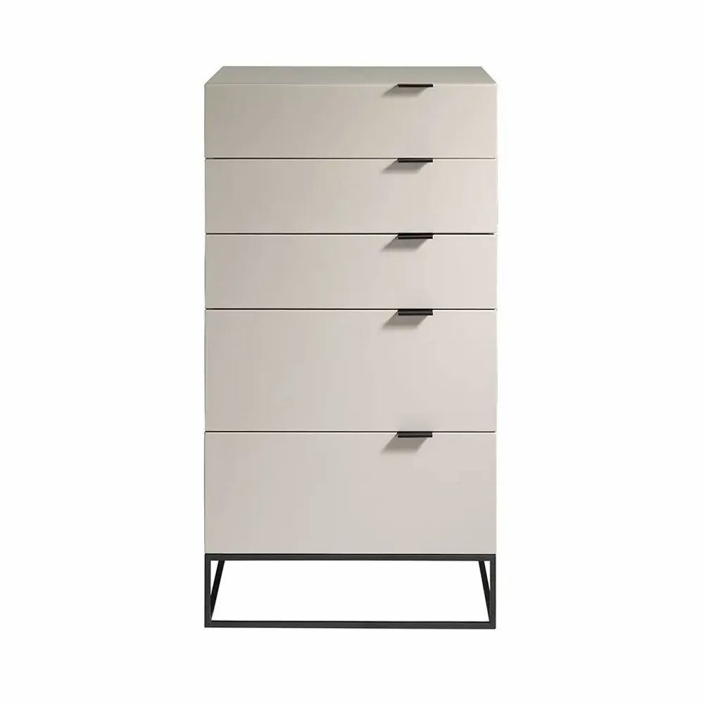Chests of drawers - Chiffonier black steel legs - ANGEL CERDÁ