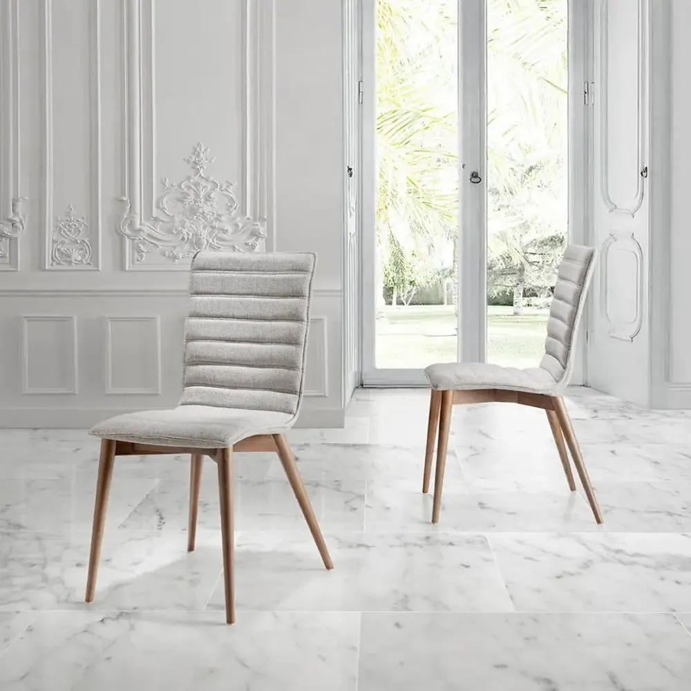 Chairs - Upholstered fabric Dining table chair - ANGEL CERDÁ