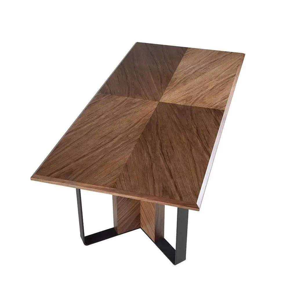 Dining Tables - Dining table in walnut wood - ANGEL CERDÁ
