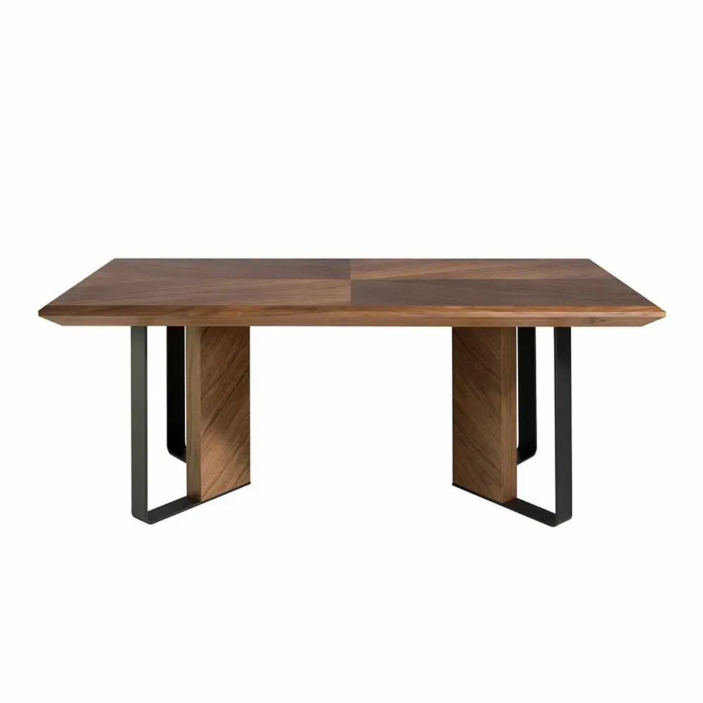 Dining Tables - Dining table in walnut wood - ANGEL CERDÁ