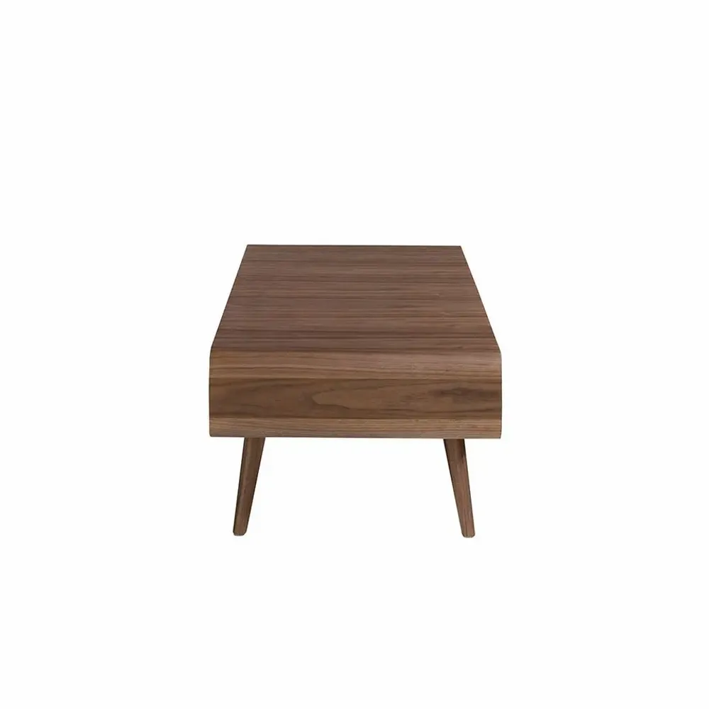 Coffee tables - Walnut coffee table magazine rack - ANGEL CERDÁ