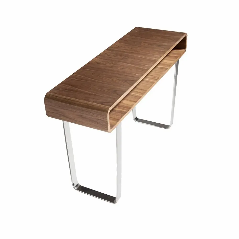 Console table - Walnut console with storage - ANGEL CERDÁ