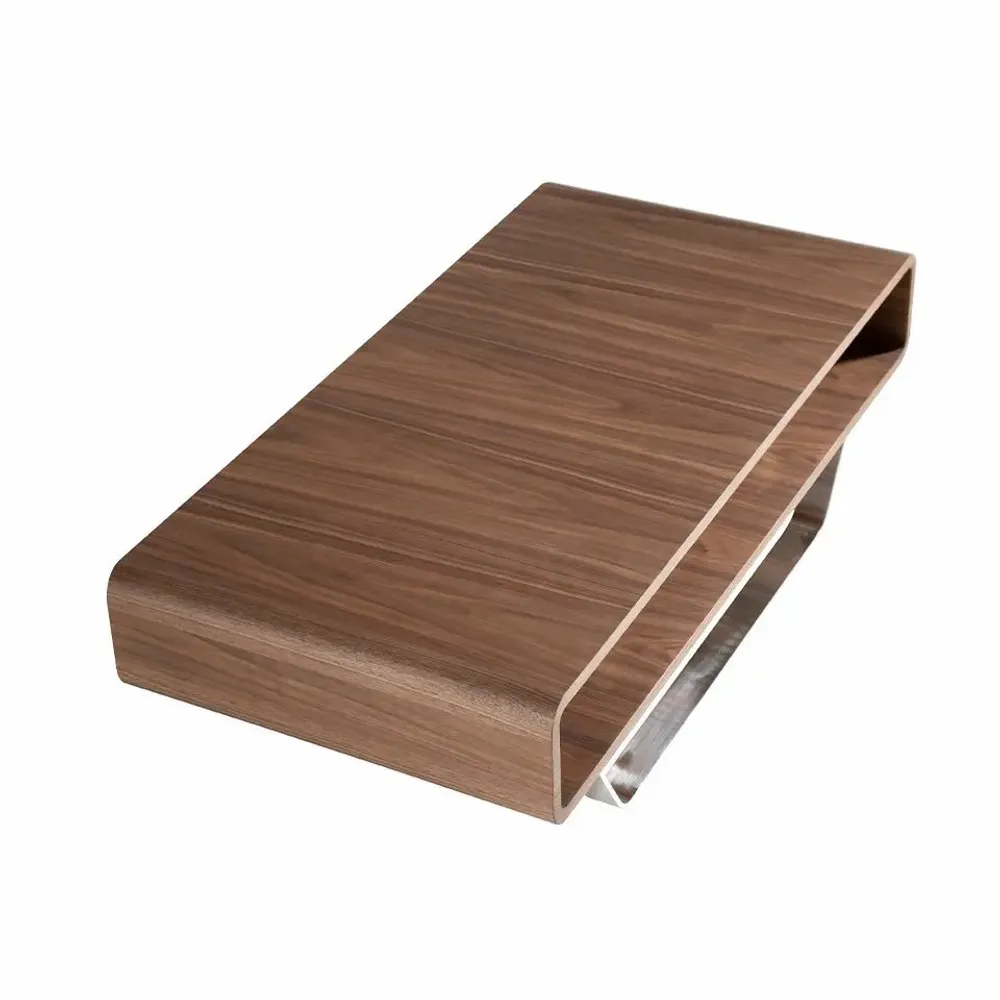 Tables basses - Porte-revues de table basse en bois de noyer - ANGEL CERDÁ