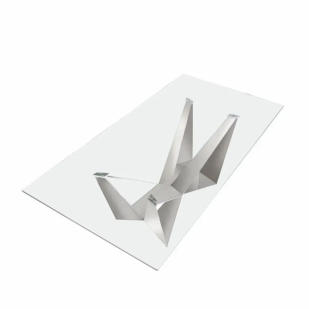 Tables Salle à Manger - Table à manger rectangulaire en verre - ANGEL CERDÁ