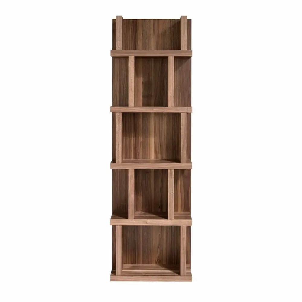 Office furniture and storage - Walnut wood shelf - ANGEL CERDÁ
