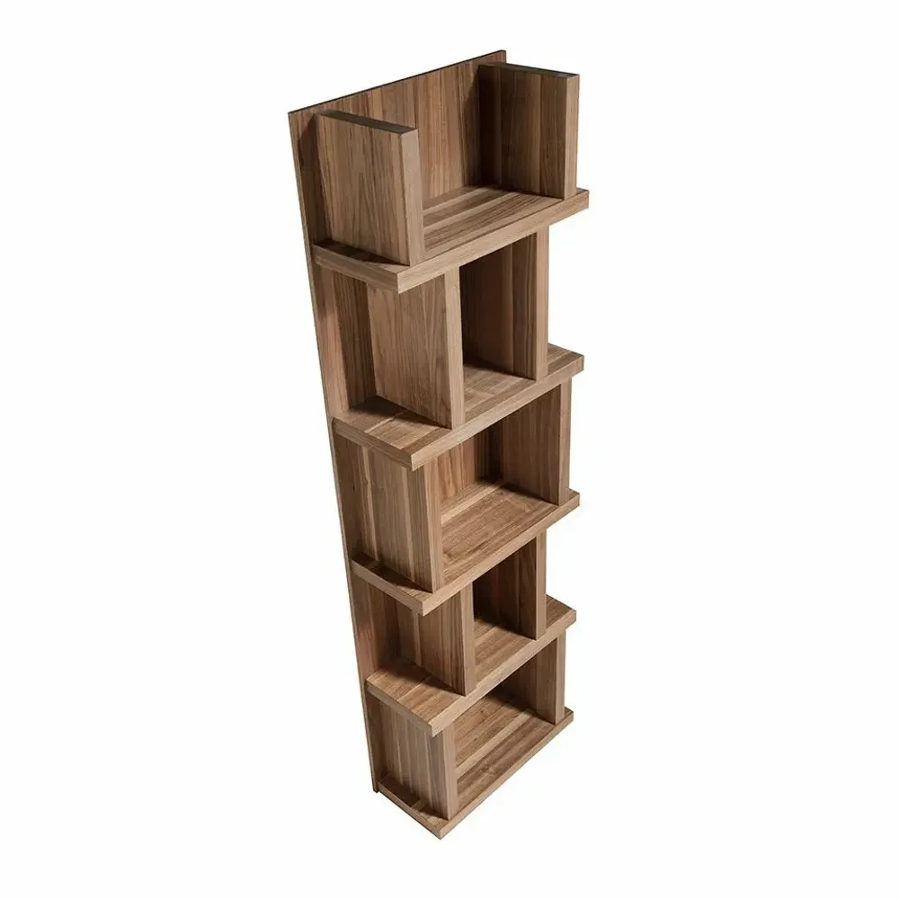 Office furniture and storage - Walnut wood shelf - ANGEL CERDÁ