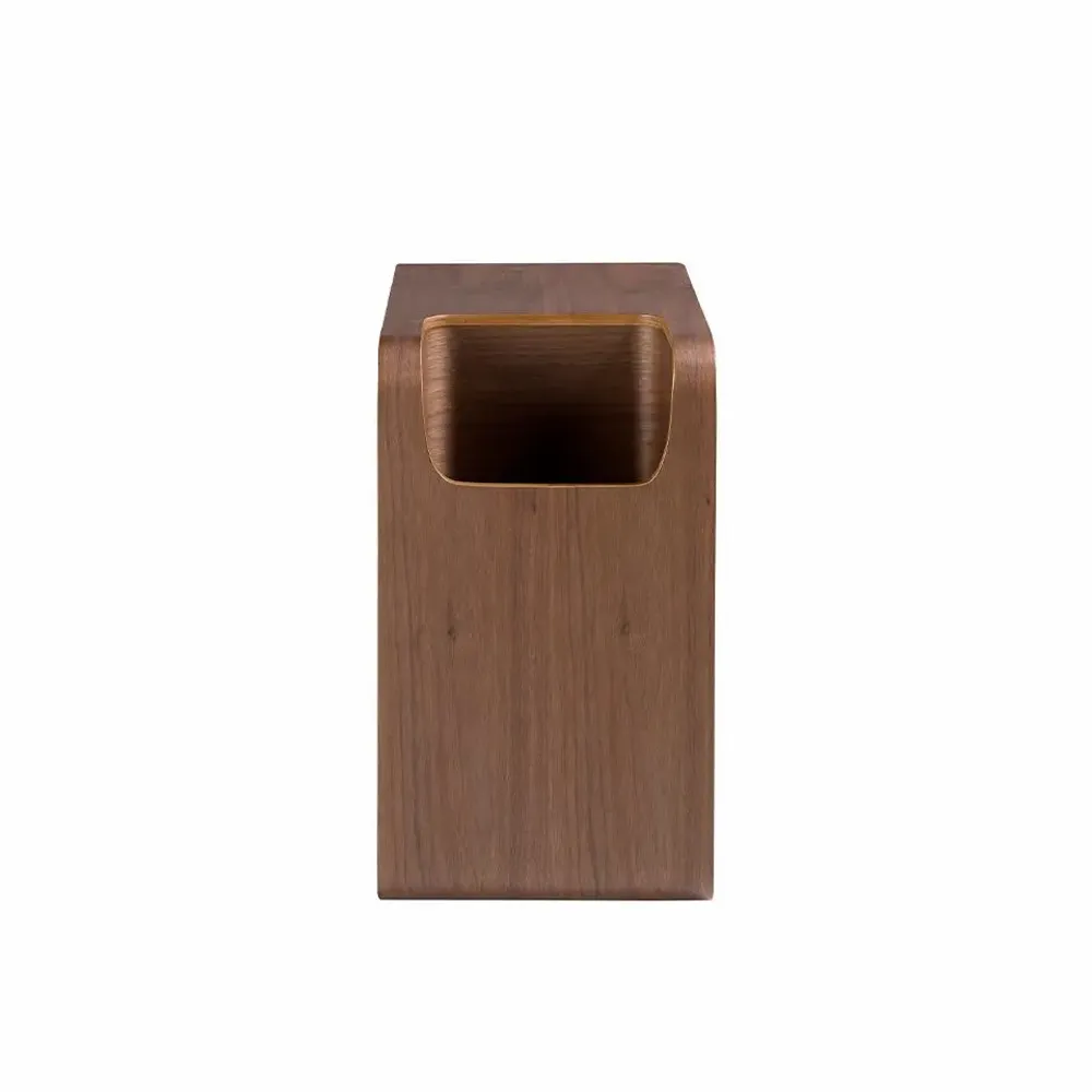 Tables basses - Table d'angle rectangulaire en noyer - ANGEL CERDÁ