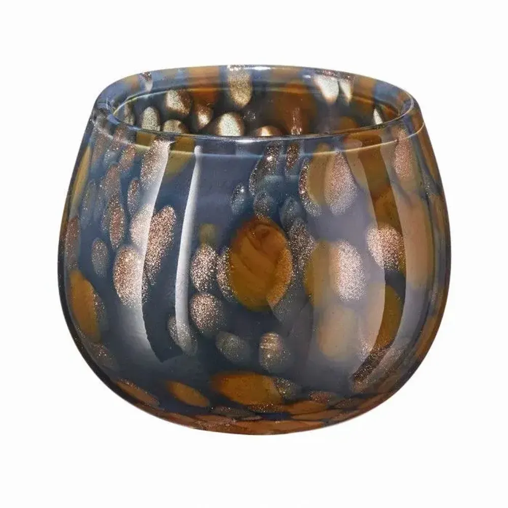 Decorative objects - Glass candle holder SNOWFLAKES - CFOC