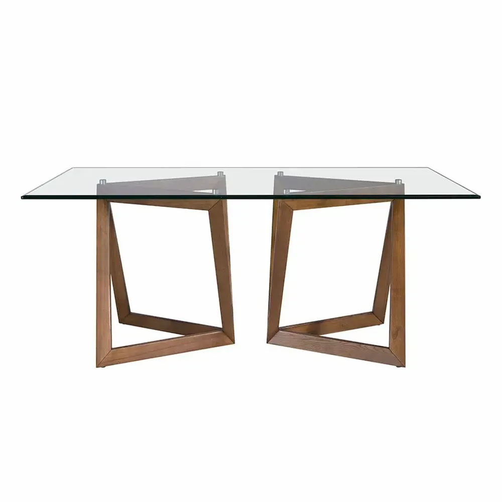 Tables Salle à Manger - Table de salle à manger avec pieds en noyer - ANGEL CERDÁ