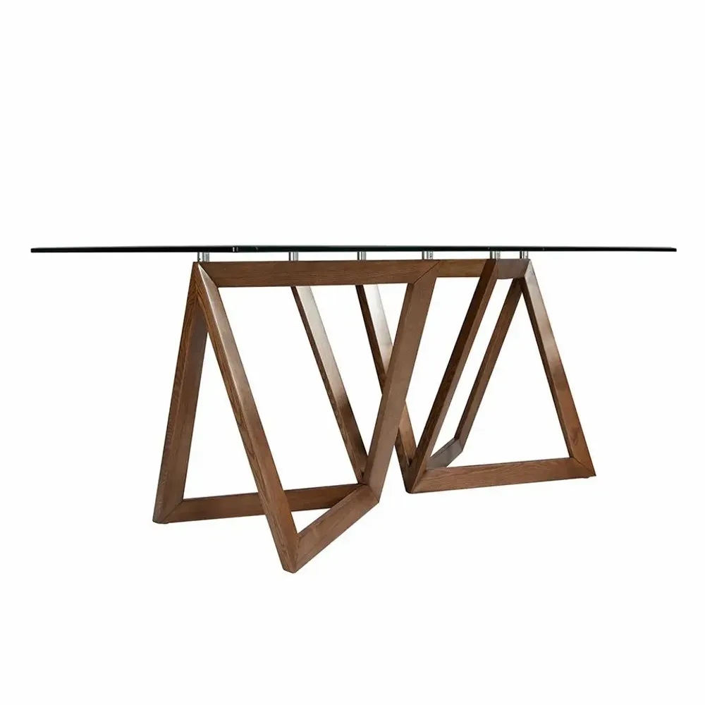 Tables Salle à Manger - Table de salle à manger avec pieds en noyer - ANGEL CERDÁ