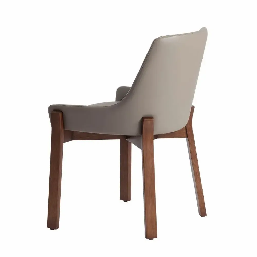 Chairs - Walnut structure Dining table chair - ANGEL CERDÁ