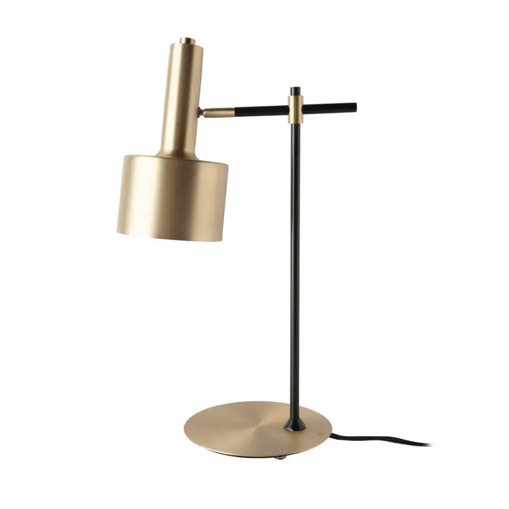 Table lamps - Table lamp gold aluminium and black steel - ANGEL CERDÁ
