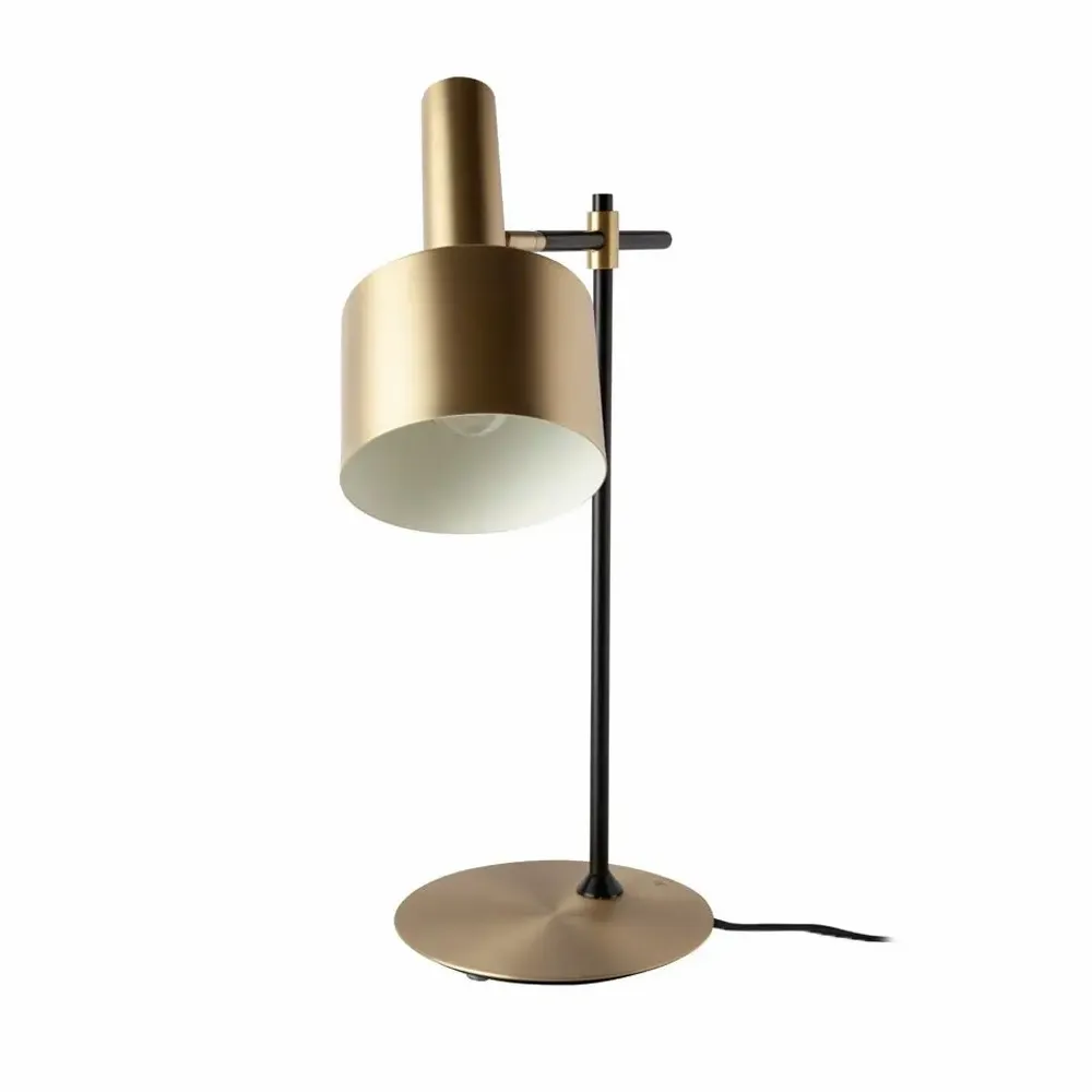 Table lamps - Table lamp gold aluminium and black steel - ANGEL CERDÁ