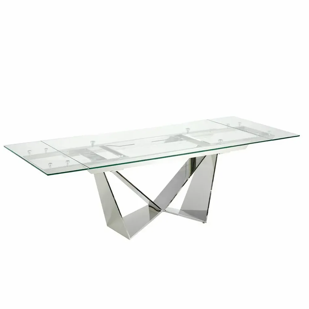Dining Tables - Extendable glass dining table - ANGEL CERDÁ