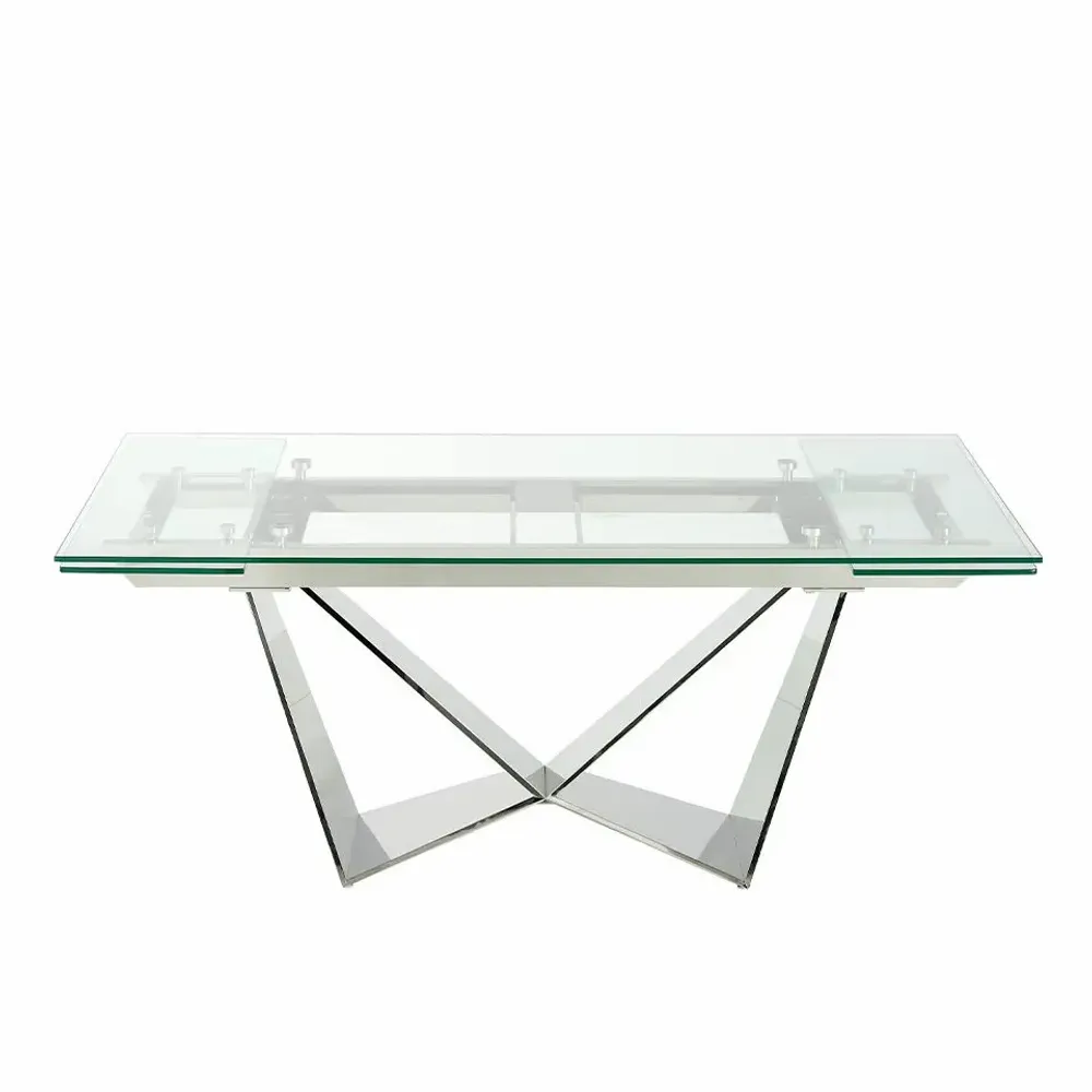 Dining Tables - Extendable glass dining table - ANGEL CERDÁ