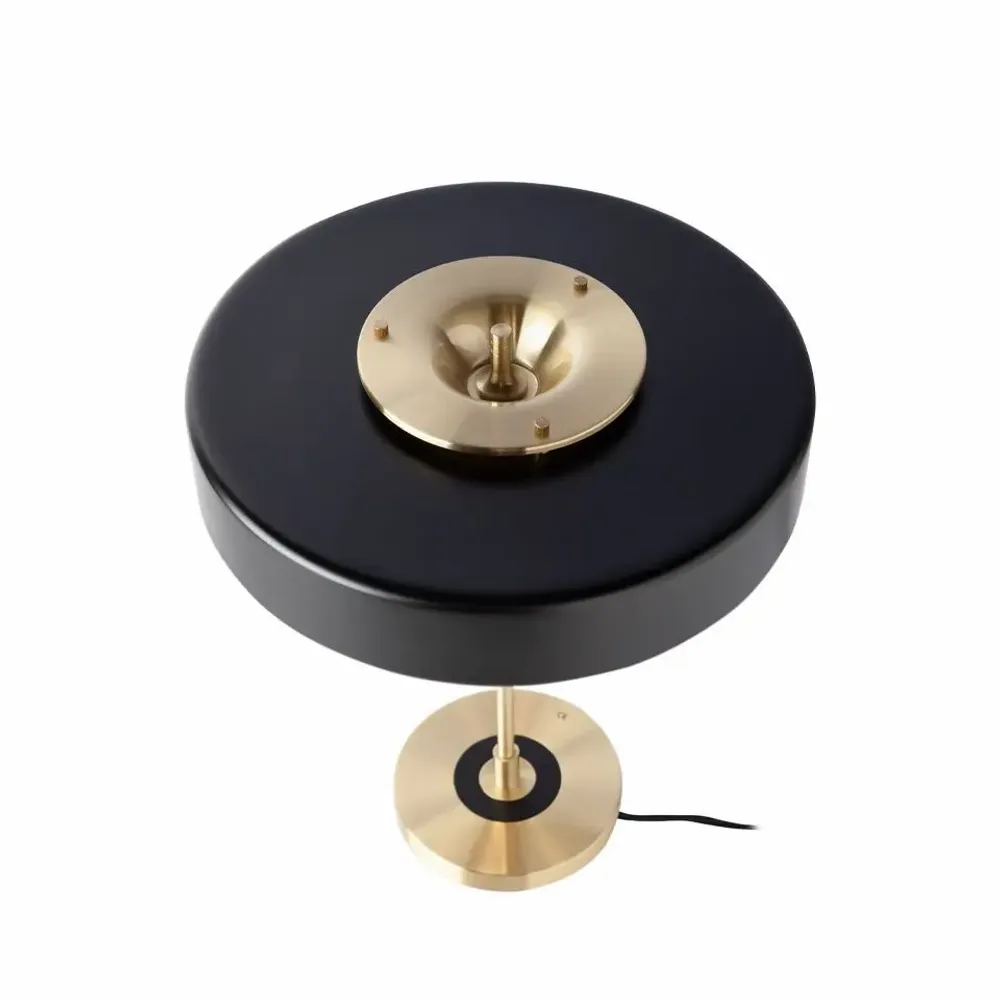 Lampes de table - Lampe de table en aluminium doré et aluminium noir - ANGEL CERDÁ