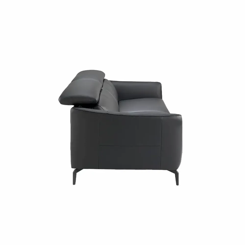 Sofas - 3-seater black cowhide sofa - ANGEL CERDÁ