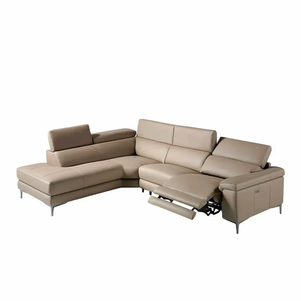 Sofas - Cowhide corner sofa relax mechanisms - ANGEL CERDÁ