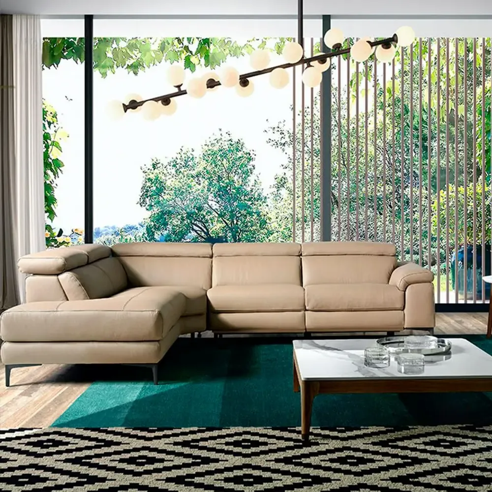 Sofas - Cowhide corner sofa relax mechanisms - ANGEL CERDÁ