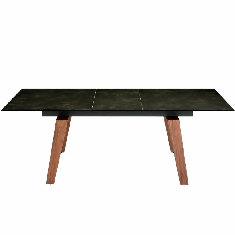 Tables Salle à Manger - Table à manger extensible en marbre noir - ANGEL CERDÁ