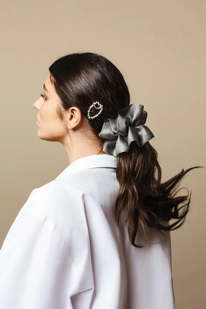 Élastiques & chouchous - Chouchou organza HEAVEN - VALÉRIE VALENTINE