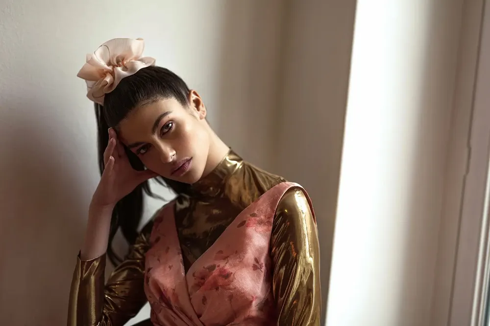 Élastiques & chouchous - Chouchou organza HEAVEN - VALÉRIE VALENTINE