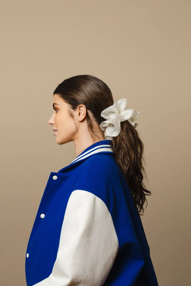 Élastiques & chouchous - Chouchou organza HEAVEN - VALÉRIE VALENTINE