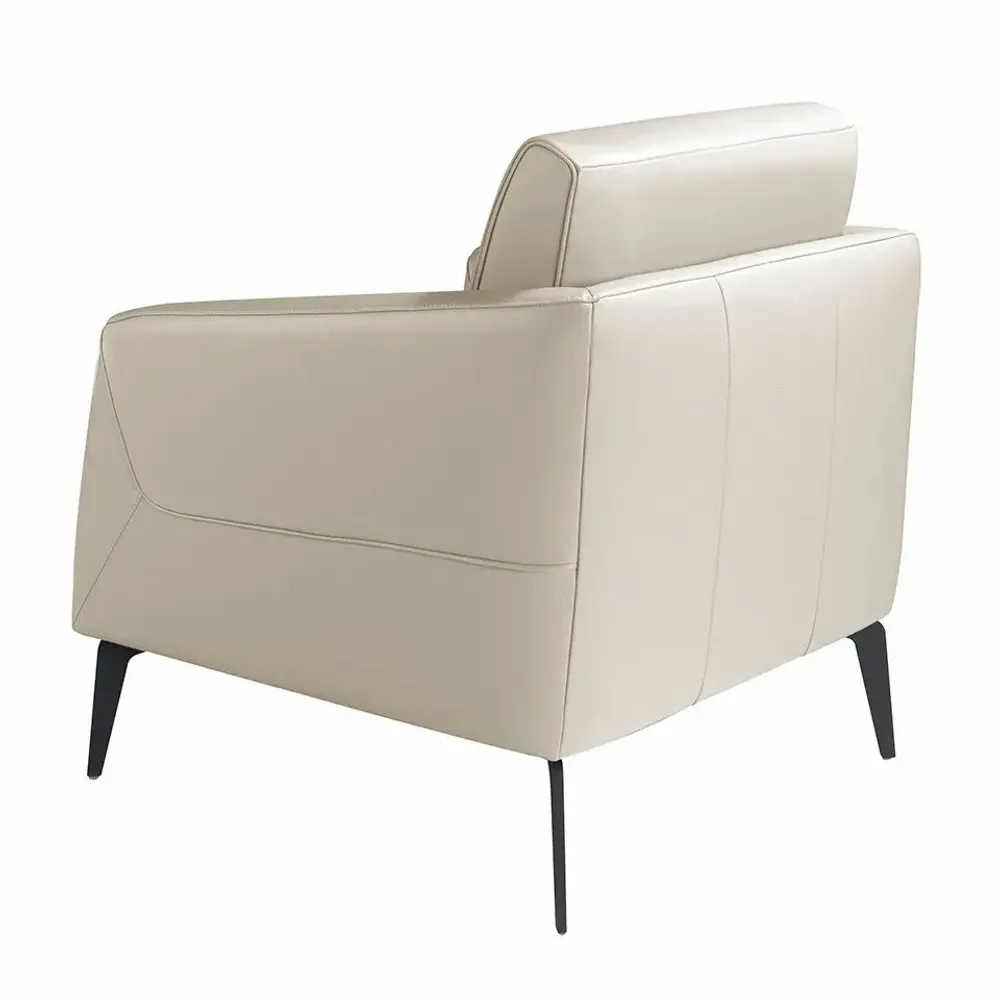 Fauteuils - Fauteuil tapissé en cuir - ANGEL CERDÁ