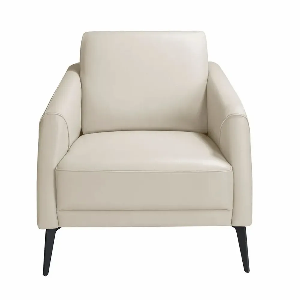 Fauteuils - Fauteuil tapissé en cuir - ANGEL CERDÁ