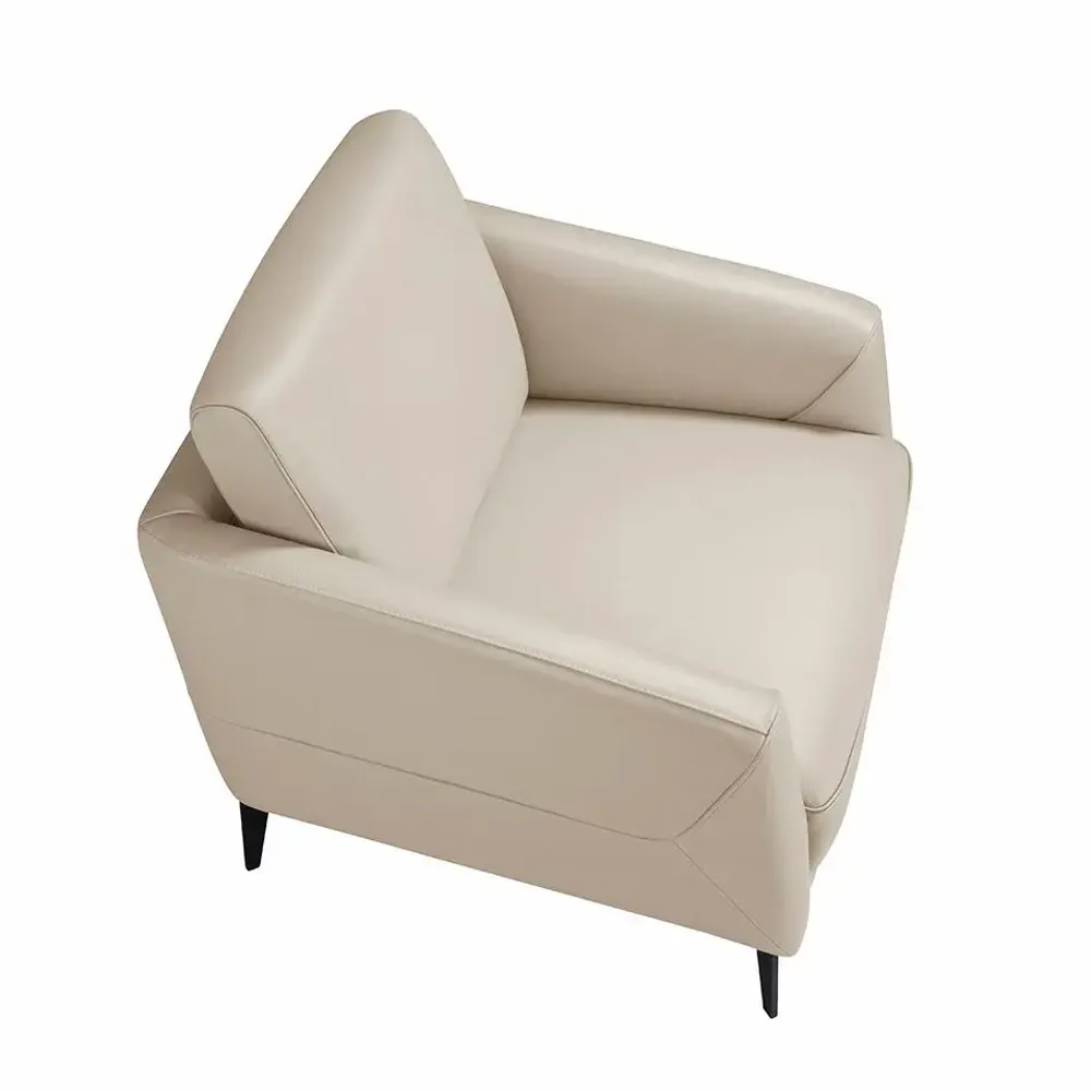 Fauteuils - Fauteuil tapissé en cuir - ANGEL CERDÁ