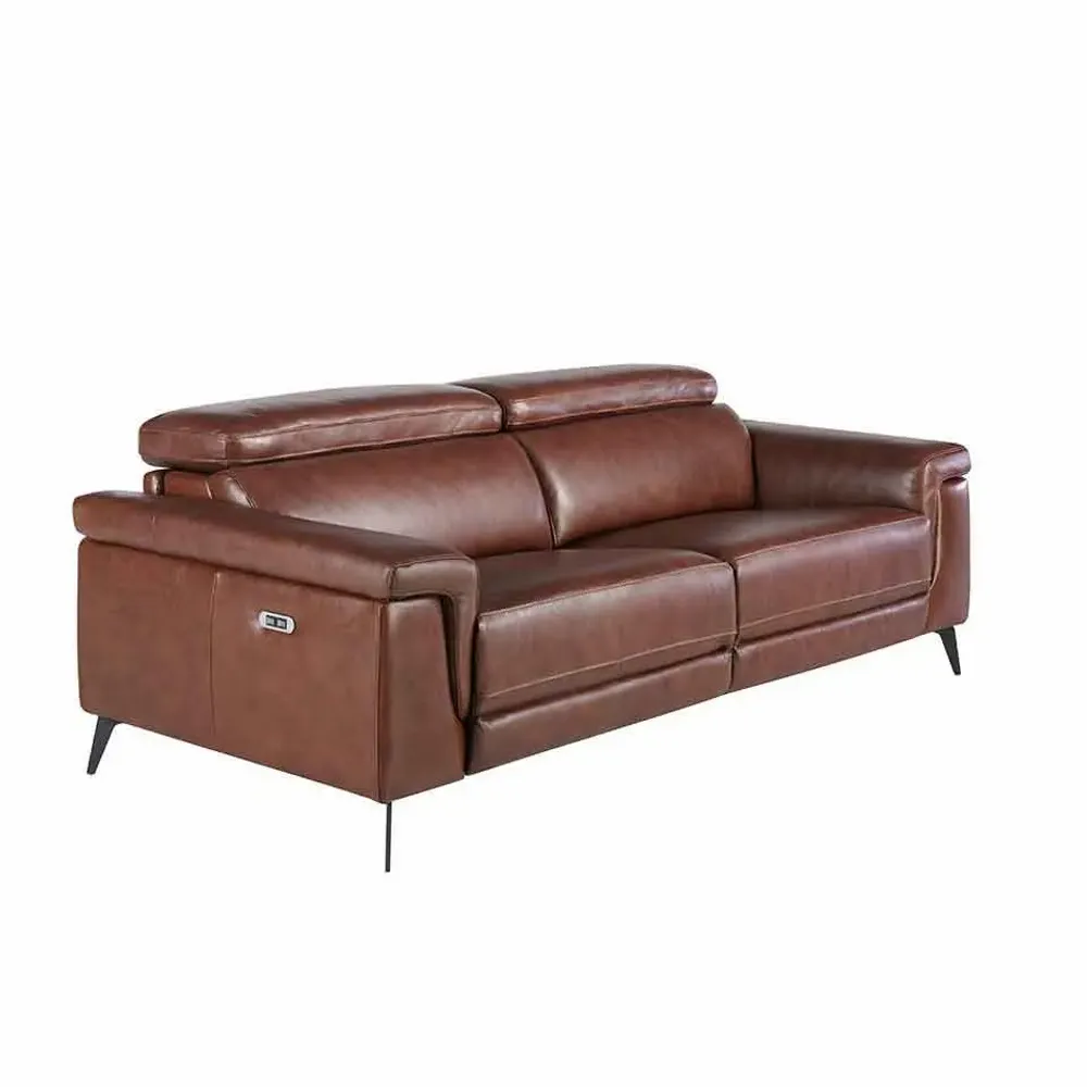 Sofas - 3 seater sofa upholstered in cowhide leather - ANGEL CERDÁ