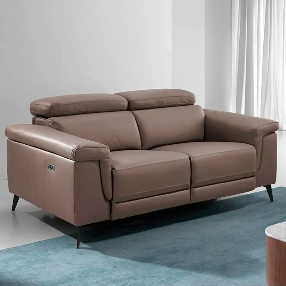 Canapés - Canapé 2 places en cuir de vachette - ANGEL CERDÁ