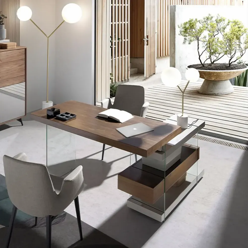 Table lamps - Table lamp white marble, golden steel and white glass - ANGEL CERDÁ