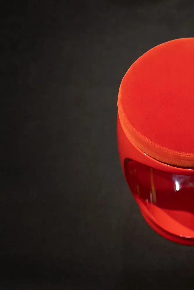 Stools - Signet Ring I Stool I Red - SOFTICATED