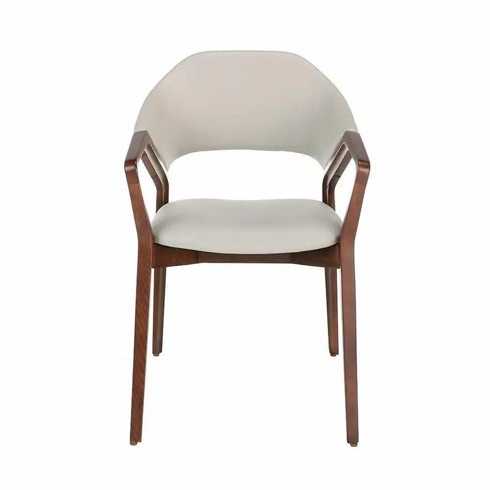 Chairs - Walnut structure Dining table chair - ANGEL CERDÁ