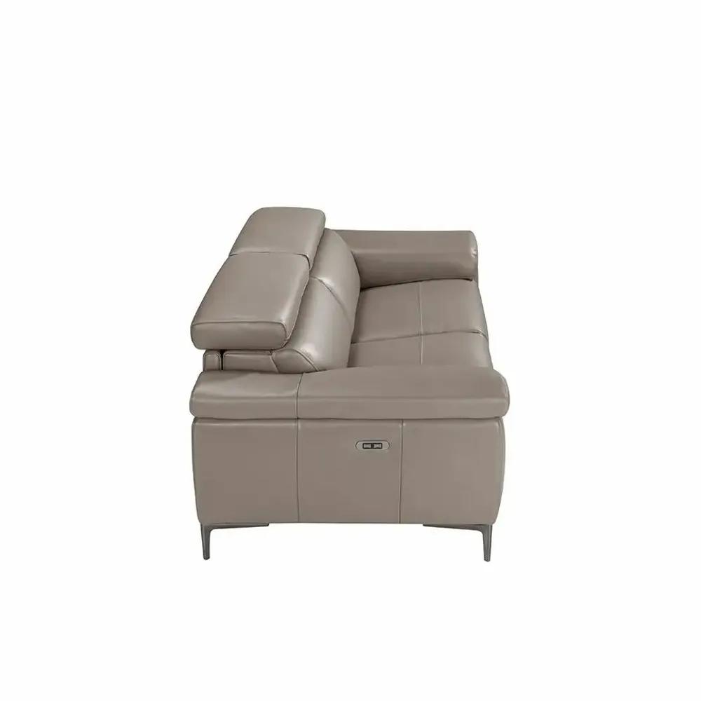 Sofas - 3 seater sofa leather cowhide leather relax mechanisms - ANGEL CERDÁ