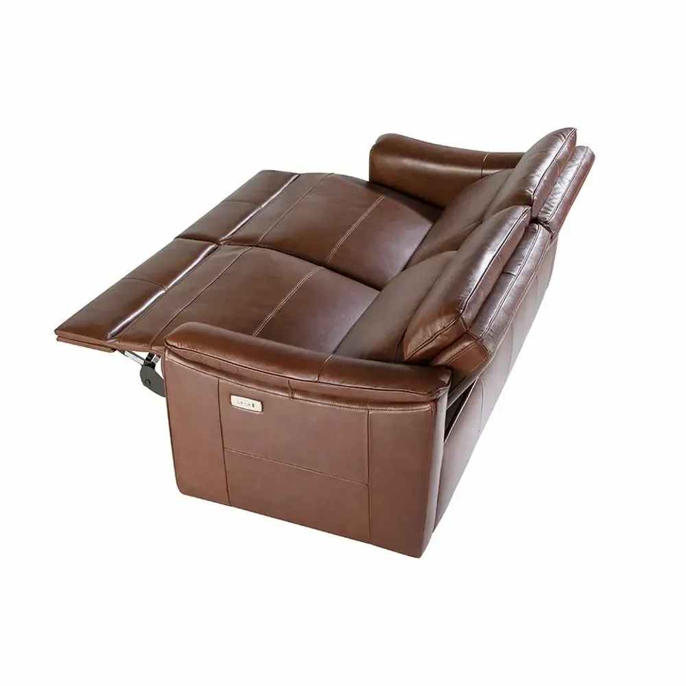 Canapés - Canapé 2 places en cuir de vachette avec mécanisme relax - ANGEL CERDÁ