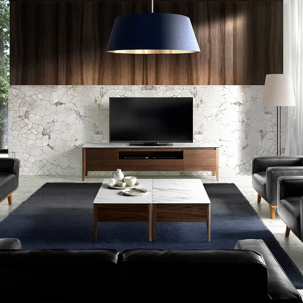 Coffee tables - Porcelain coffee table calacatta - ANGEL CERDÁ