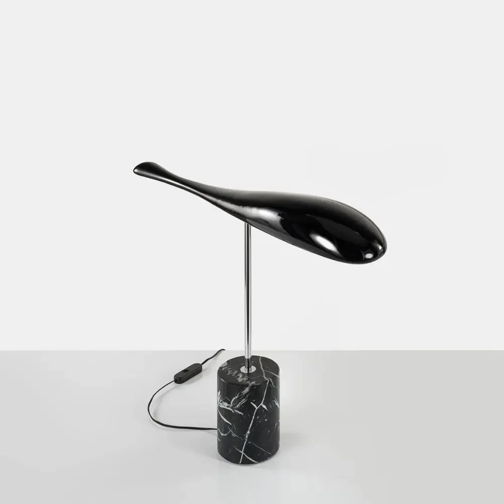 Table lamps - Table and Desk Lamp Flying Fish - Black - SOFTICATED