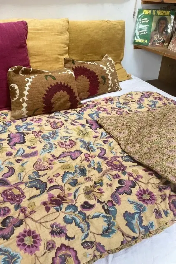 Couettes et oreillers  - COURTEPOINTE voile de coton - CURIOSITY LAB