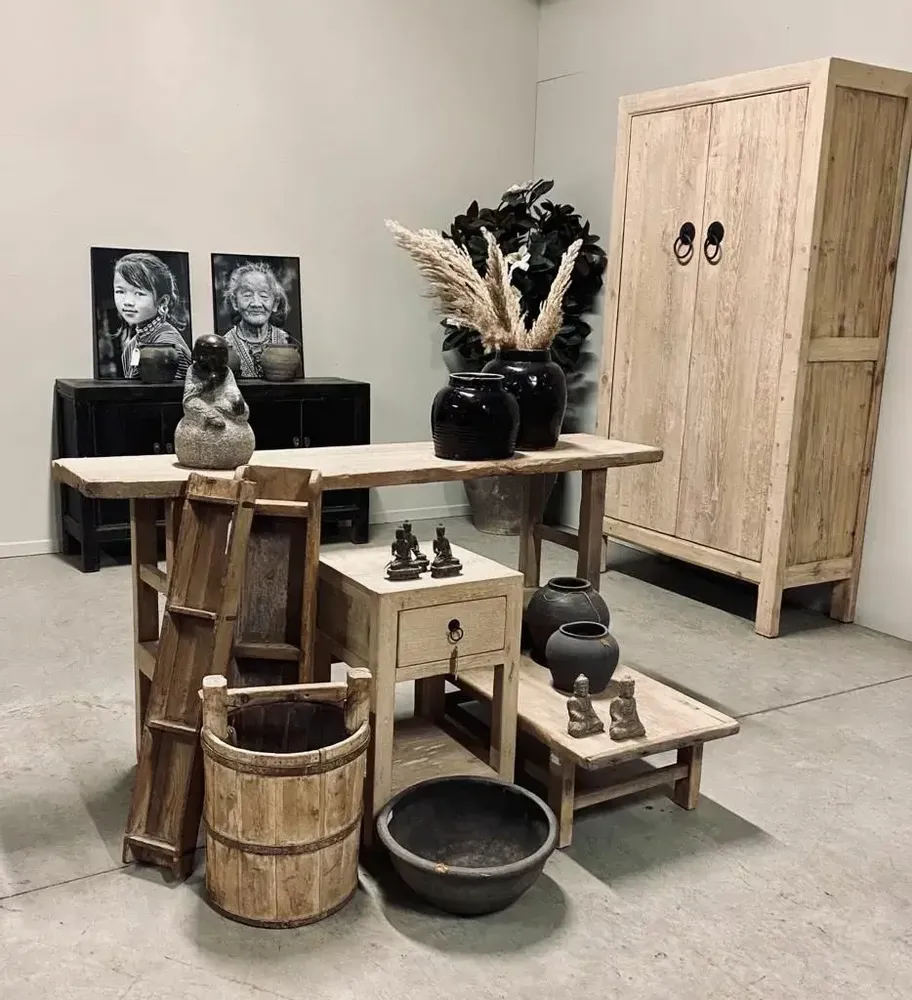 Wardrobe - Large natural wardrobe - PAGODA INTERNATIONAL