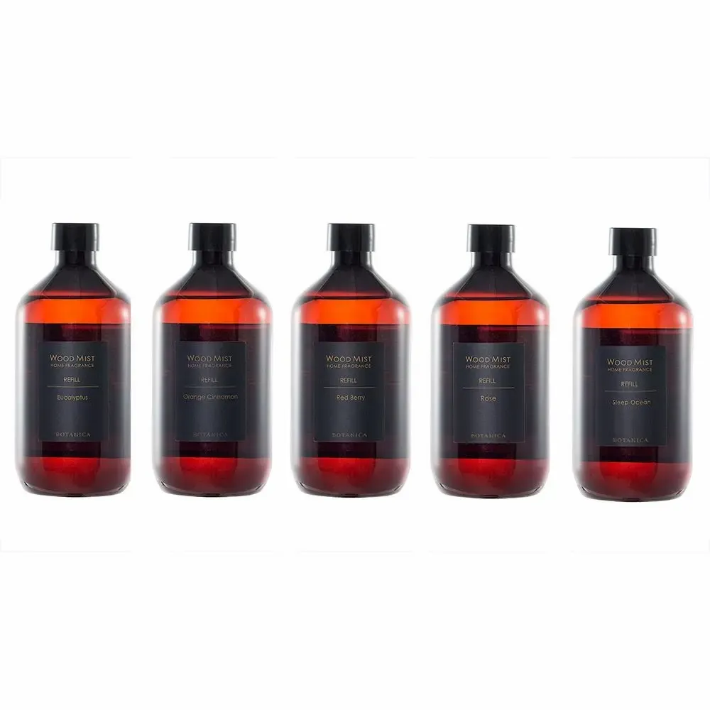 Diffuseurs de parfums - Recharge/Diffuser de parfum d'ambiance 500 ml - collection Wood Mist / BOTANICA Fragrance Japan - ABINGPLUS