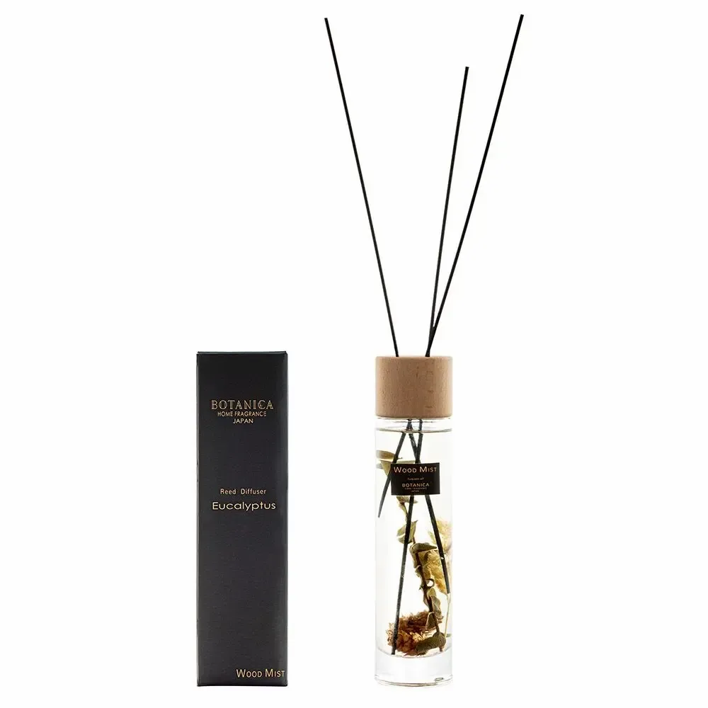 Floral decoration - 140 ml Home Fragrance Diffuser - Wood Mist/BOTANICA Fragrance Japan Collection - ABINGPLUS