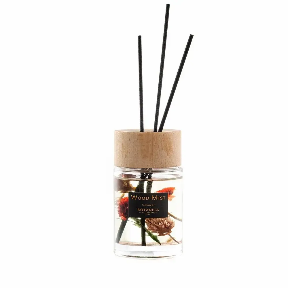 Floral decoration - 60 ml Home Fragrance Diffuser - Wood Mist/BOTANICA Fragrance Japan Collection - ABINGPLUS