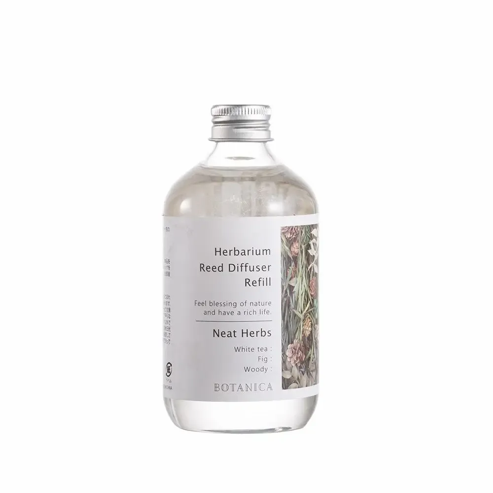 Scent diffusers - 300 ml Home Fragrance Refill/Diffuser - Herbarium/BOTANICA Fragrance Japan collection - ABINGPLUS