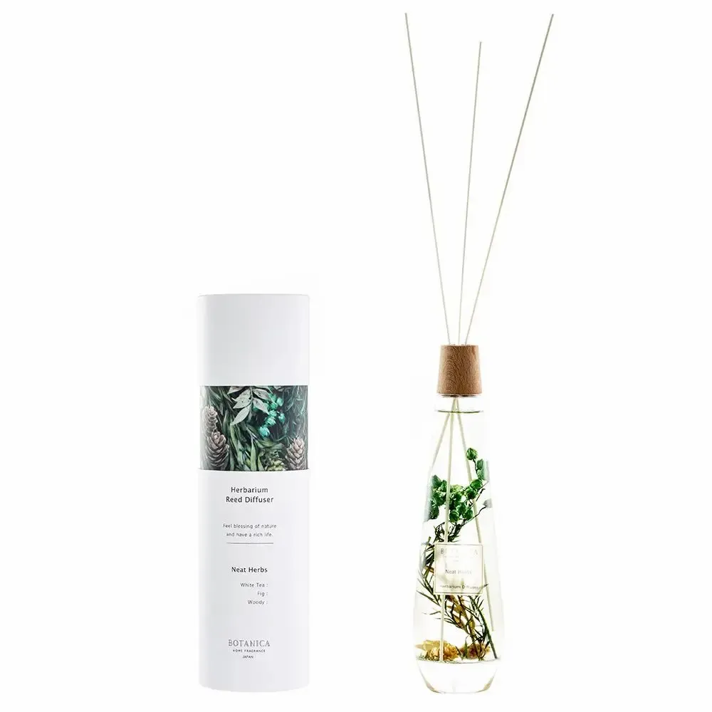 Floral decoration - 300ml room fragrance diffuser - Herbarium collection/BOTANICA Fragrance Japan - ABINGPLUS