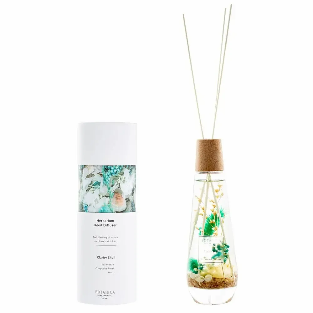 Floral decoration - 140 ml Home Fragrance Diffuser - Herbarium/BOTANICA Fragrance Japan Collection - ABINGPLUS