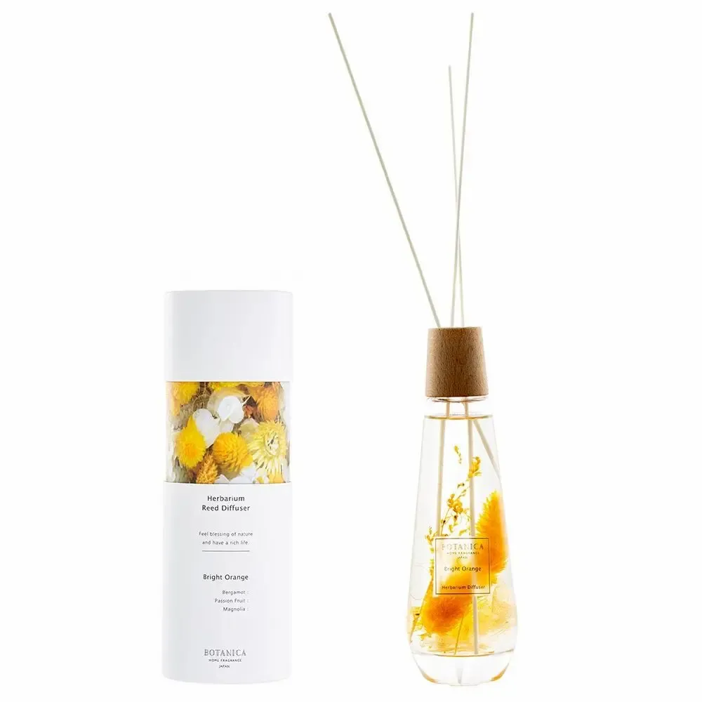 Floral decoration - 140 ml Home Fragrance Diffuser - Herbarium/BOTANICA Fragrance Japan Collection - ABINGPLUS