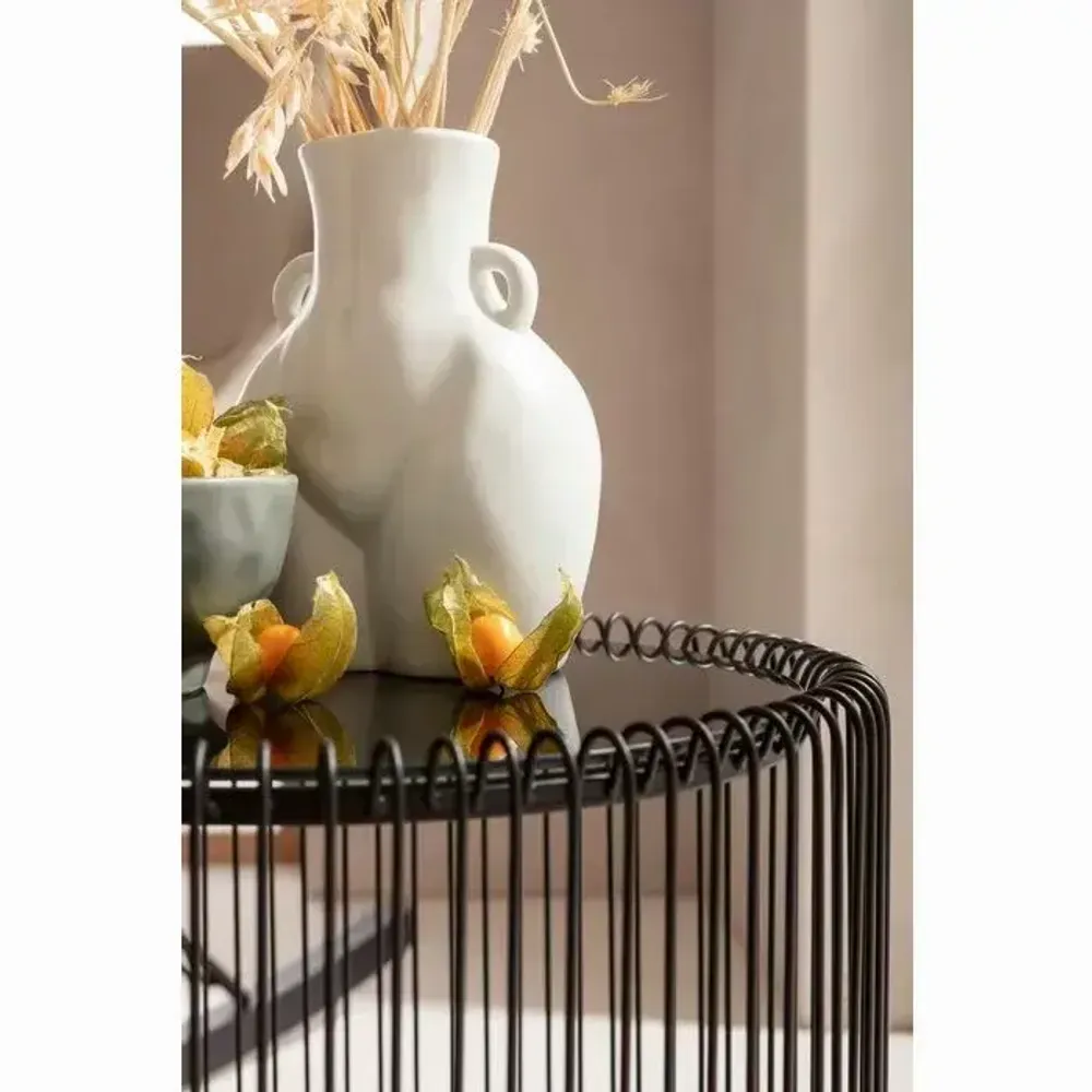 Vases - Vase Donna White 22cm - KARE DESIGN