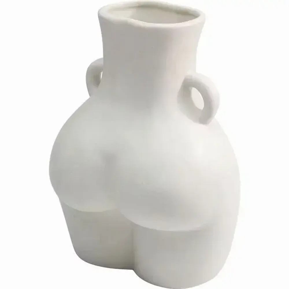 Vases - Vase Donna White 22cm - KARE DESIGN